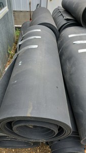 Rubber Gym Flooring Roll - Approx. 59 ft x 49-34 in #2