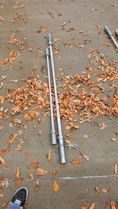 Barbell Trainer and Kids Barbell with Collars