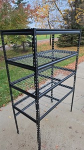 Metal Shelving Unit #1