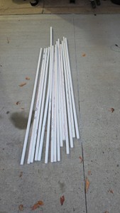 PVC Warmup Wands - Approximately 4 ft