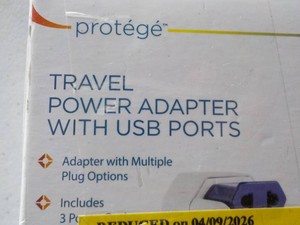 Travel Power Adapter with USB Ports