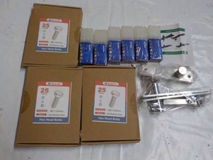 Hex Head Bolts, Cabinet Hardware and more