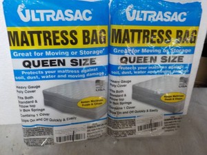 2 Ultra Queen Size Mattress Bags