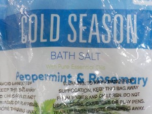 Peppermint and Rosemary 2 lb. Bag Epson Bath Salt