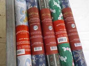 5 Rolls Variety of Gift Wrap