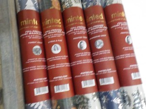 5 Rolls Variety of Gift Wrap