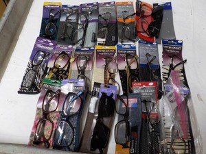 20 pair of Readers - all strengths as pictured