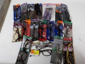 20 pair of Readers - all strengths as pictured