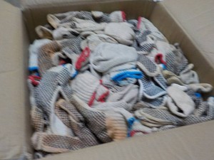 Box of Cotton Work Gloves