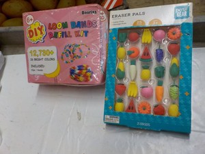 Eraser Pals and Loom Bands Refill Kit