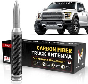 Mega Racer Anodized Carbon Fiber Truck Antenna