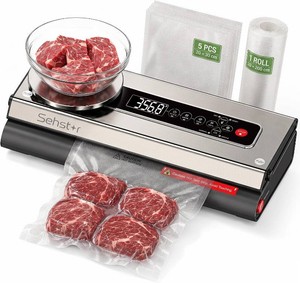 Sehstar Vacuum Sealer for Food with Built-In Food Scale