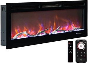 Garvee 50 Electric Wall Mounted Fireplace