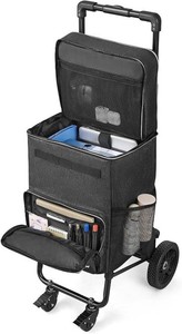 Kedsum 2-in-1 Rolling Teacher Bag with Detachable Trolley