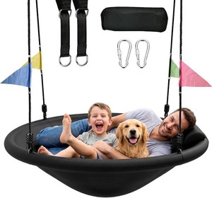 HeyZoo 48 Tree Saucer Swing