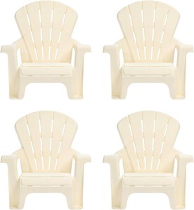 Little Tikes Cloud Collection Kids Garden Chairs (4 Pack)