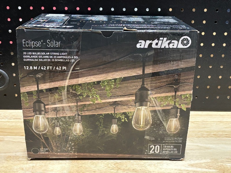 Artika 20 Bulb LED Solar String Lights