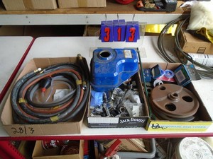 Qty of 3 flats of misc hardware. As shown.