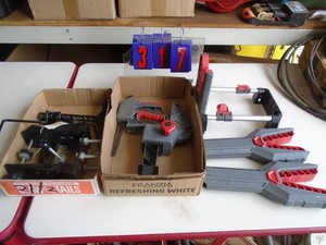 2 flats of gun vice & etc. As shown.