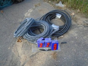 2 rolls of hydraulic hose. � and 38� As shown.