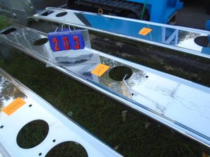 New firetruck stainless steel bumper. As shown.
