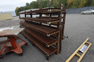 Multi-Tier Industrial Metal Storage Rack