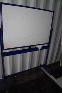 Kamelleo Double Sided Magnetic Dry Erase Mobile Job Board