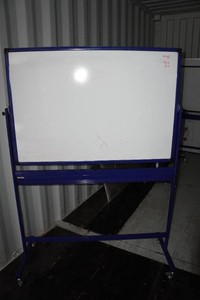 Kamelleo Double Sided Magnetic Dry Erase Mobile Job Board