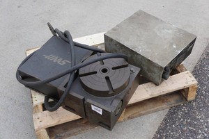 Haas HRT Series 4th-Axis Rotary Table Indexer and Servo Control Box