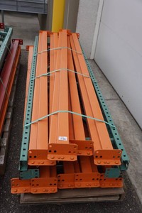 1 Section of Pallet Racking - 8 Tall