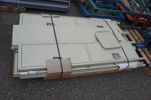 Metal Storage Locker Front Panels