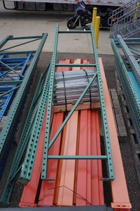 1 Section of Pallet Racking - 8 Tall
