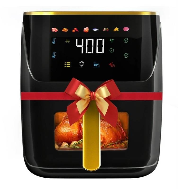 Bluebow 8-in-1 Air Fryer, 1750W, 8.5 Qt, Black, $117 Retail - Brand New