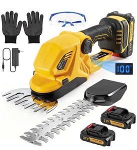 UNTIMATY 21V Cordless 2-in-1 Hedge Trimmer & Shears - Brand New