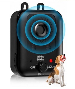 Rechargeable Ultrasonic Anti-Bark Device - Brand New