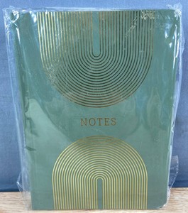 Threshold Notes Hardcover Journals, Gold Design, 3 Total - Brand New