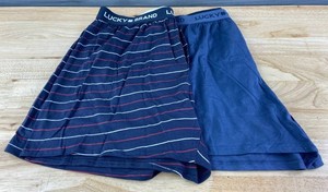 Lucky Brand Mens Boxers, Blue, Size XL, 2 Total - Brand New