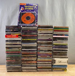 150 CD Music Collection - Tanya Tucker, Chris Cornell, Stargate, Eric Clapton, U2, Frank Sinatra, Iron Maiden, Van Morrison, Bob Seger, Joe Satriani, Tanya Tucker, The Beach Boys, Etc.&nbspC