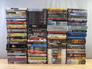 140 DVD Movie and TV Collection - Curious George, Barney, Friends, Lost, Carmen Electra, True Blood, The Lord of the Rings, Smallville, Monarch of the Glen, Opry, Jason Bourne, Etc.&nbspC
