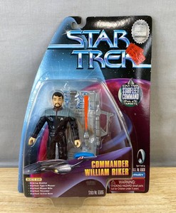 Star Trek TNG Commander William Riker Figure Stock 65806, Rare - New&nbspC