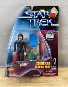 Star Trek Deanna Troi Playmates Figure Stock 65805, Rare - New&nbspC