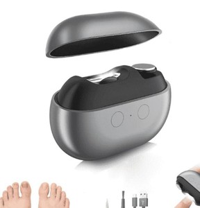 RGX M7 Electric Nail Clipper With LED Light, USB Rechargeable, Grey - New