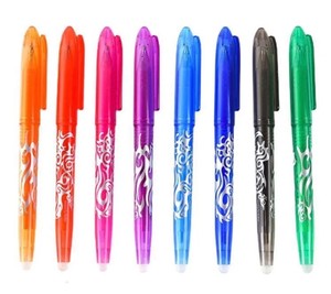 Ballpoint Multicolor Erasable Gel Pens, 8 Total - Brand New