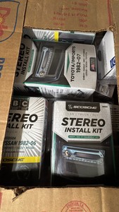 ASSORTED CAR STEREO INSTALL KITS