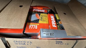 ASSORTED FRAM AIR FILTERS, NEW