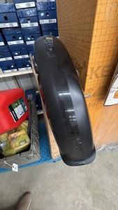 BLACK PLASTIC BIKE FENDERS