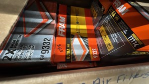 ASSORTED FORD FRAM AIR FILTERS