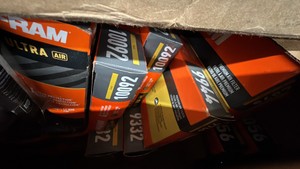 ASSORTED FORD FRAM FILTERS