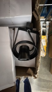 BLACK TRACK HEAD LIGHT, NEW