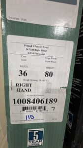36 X 80 INTERIOR DOOR